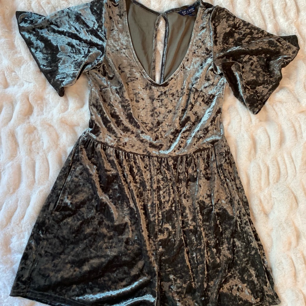 A/E soft sexy romper